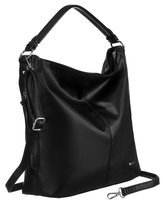 Rovicky torebka shopper bag duża pojemna na ramię damska miękka czarna