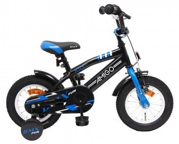 Rower 12 Cali Dla Chłopca Bmx Czarno-niebieski - Inna marka