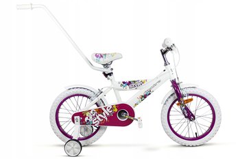 Rower 16 Cali Dla Dziewczynki Sirox Biały - Sirox
