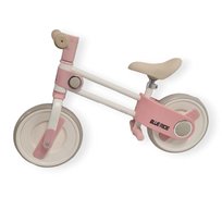 Rower biegowy Lila w kolorze różowym z brązowymi akcentami 10 cali