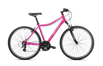 Rower crossowy ROMET ORKAN D 2023 różowo-biały, 19, 28, nd., kobieta - Romet
