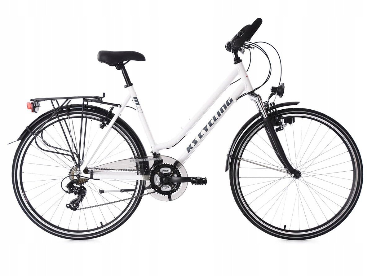 Rower Damski Trekking Turystyczny 28 Alu 21 Bieg KS Cycling Sport