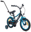 Rower dla chłopca 14 cali Tracker bike neon niebieski - Sun Baby