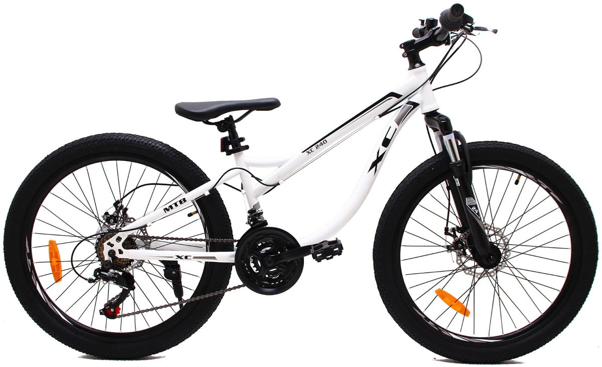 Rower Dziecięcy Actim 24 Cale Biało-czarny - ACTIM | Sport Sklep EMPIK.COM