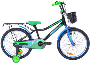 Rower Dziecięcy Fuzlu 20 Cali Czarno-niebiesko-zielony - Fuzlu