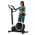 Rower elektryczno-magnetyczny HS-060H Exige srebrny - Hop-Sport