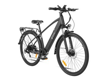 Rower elektryczny DYU C5 - Wymienny akumulator 48V 10Ah - Silnik 250W, ze wspomaganiem pedałowania - Centralny wyświetlacz - DYU