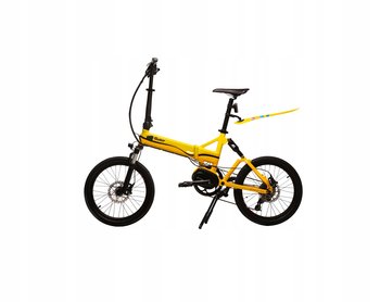 Rower elektryczny MyVelo BTS Butter rama M aluminium koło 20" żółty 250W - Inna marka