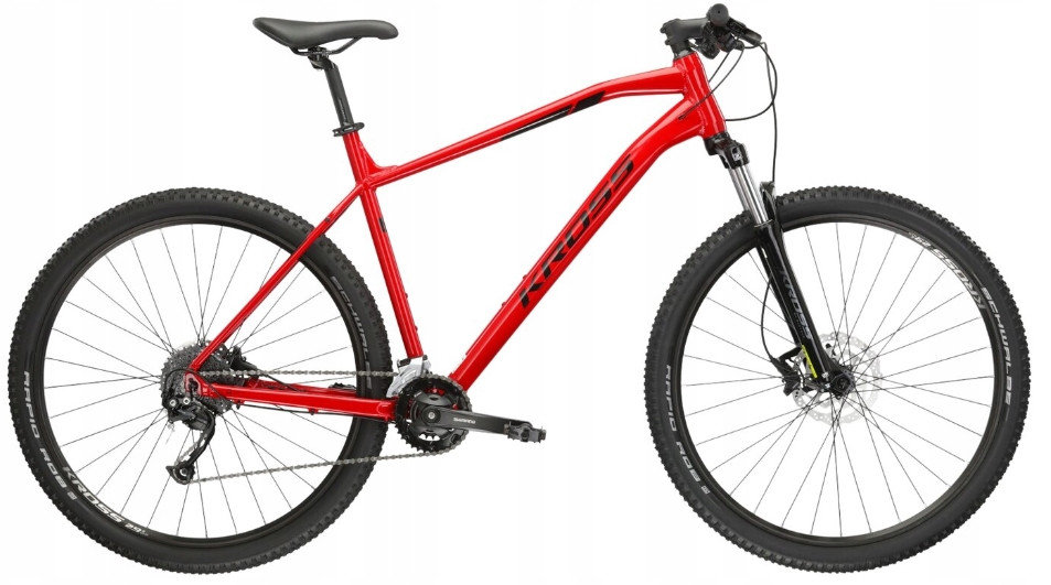 Rower górski damski Kross 29 cali czerwony z przerzutkami Kross