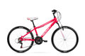 Rower Górski Dziewczęcy Romet 24 Cale Malinowo-różowo-biały - Romet