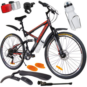 Rower Górski MTB MalTrack Target Red-Silver 26" - MalTrack