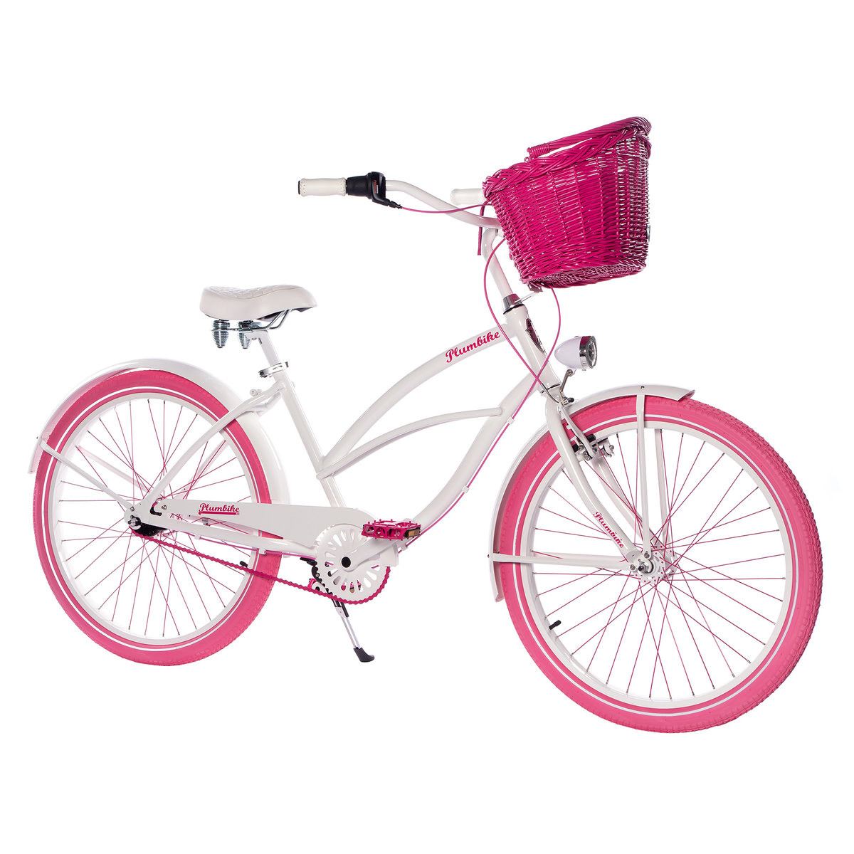 Rower miejski damski La Donna Lola 7B +KOSZ rama19,5" koło 26" hamulec