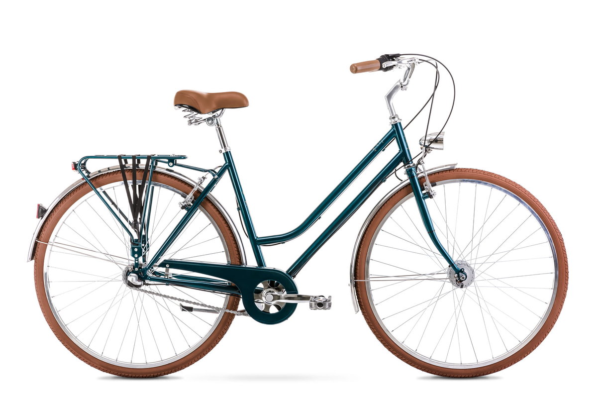 Rower miejski damski z koszykiem Romet brak cali Romet Sport Sklep