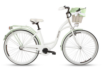 Rower Miejski Goetze Blueberry 28 +Kosz Damka - Goetze