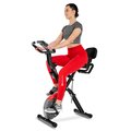 Rower treningowy magnetyczny składany Xbike HS-3030X Apeks szary - Hop-Sport