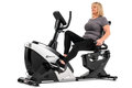 Rower treningowy poziomy leżący HS-070L Helix srebrny - Hop-Sport