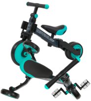 ROWEREK BIEGOWY 3w1 trójkołowy rower dla 1 2 3 latka lat Rowerek 3w1 Optimus Mint miętowy