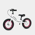 Rowerek biegowy, Adventure, White/Pink - CARIBOO