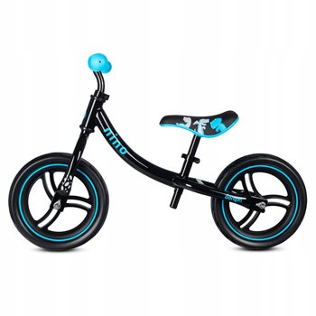 Rowerek biegowy Bergen Nino dla 2 latka Lekki Bezpieczny Czarno Niebieski - BERGEN