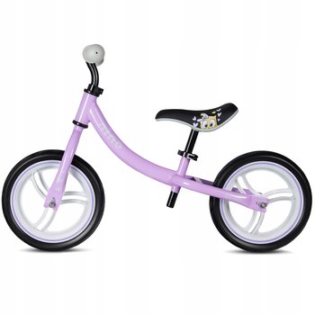 Rowerek biegowy Bergen Nino dla 2 latki Lekki Bezpieczny Fioletowo Szary - BERGEN