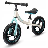 Rowerek biegowy Bergen Nino Lekki Bezpieczny Beżowo-Niebieski