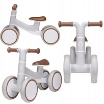 Rowerek biegowy chodzik jeździk PREZENT 4 koła AMORTYZACJA Lionelo Villy