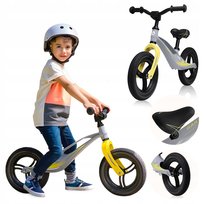 Rowerek biegowy dla 2 latka jeździk BEZOBSŁUGOWE KOŁA PU LEKKI Lionelo Bart