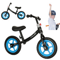 Rowerek Biegowy Dziecięcy Dla Chłopca I Dziewczynki Lekki I Stabilny Czarny