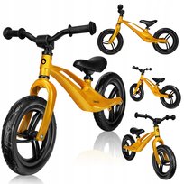 Rowerek Biegowy Dziecięcy Od 2 Lat Magnezowa Rama Eva 12' Lionelo Bart Gold