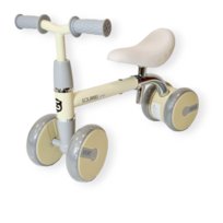 Rowerek biegowy jeździk roczek dwa lata regulacja kierownicy siodła jeździk Eli żółty ecru