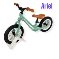 Rowerek Biegowy Pompowane Koła Dwukołowy BMT010 ARIEL ZIELONY