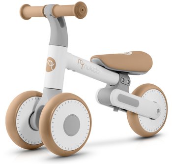 Rowerek biegowy trójkołowy jeździk dla dzieci lekki Nukido - Nukido