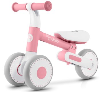 Rowerek biegowy trójkołowy jeździk dla dzieci lekki Nukido - Nukido