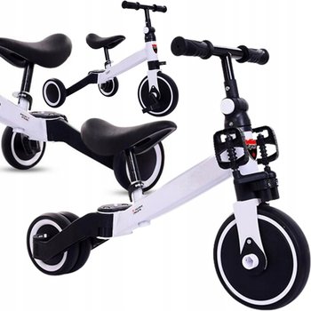 Rowerek Biegowy Wielofunkcyjny 4w1 Dwukołowy Trójkołowy jeździk z pedałami KOLORY DO WYBORU - MOMIX