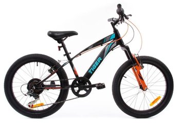 Rowerek BMX 20" Tiger Bike czarno-pomarańczowy - Sun Baby