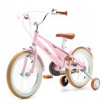Rowerek Dziecięcy 12 Cali Rower Dla Dzieci Z Bocznymi Kółkami Różowy Lekki