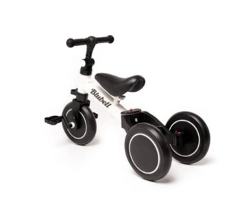 Rowerek Trójkołowy Biegowy na prezent  Rower dla dzieci 3w1 003 Biały - Blue Ride