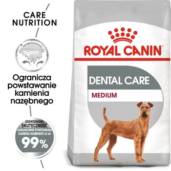 ROYAL CANIN CCN Medium Dental Care 10kg karma sucha dla psów dorosłych, ras średnich, redukująca powstawanie kamienia nazębnego - Royal Canin