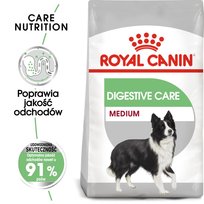 ROYAL CANIN CCN Medium Digestive Care 12kg karma sucha dla psów dorosłych, ras średnich o wrażliwym przewodzie pokarmowym