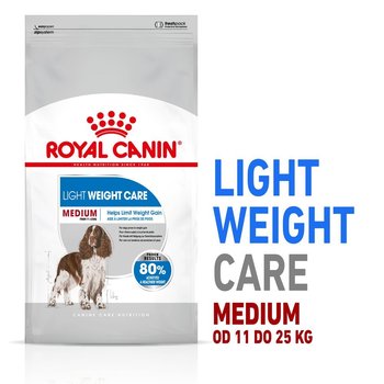 ROYAL CANIN CCN Medium Light Weight Care 12kg karma sucha dla psów dorosłych, ras średnich z tendencją do nadwagi - Royal Canin