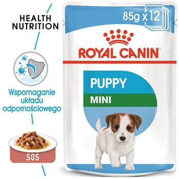 ROYAL CANIN Mini Puppy 12x85g karma mokra w sosie dla szczeniąt do 10 miesiąca, ras małych - Royal Canin