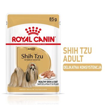 ROYAL CANIN Shih Tzu Adult 12x85g karma mokra -pasztet, dla psów dorosłych rasy shih tzu - Royal Canin