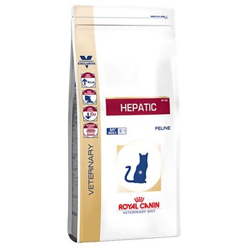 Royal, karma dla kotów, Canin Veterinary Diet Feline Hepatic HF26, 2 kg - Royal Canin