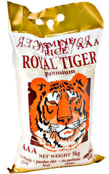 Royal Tiger, ryż jaśminowy premium, 5kg - Royal Tiger