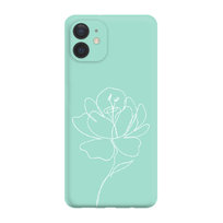 Róża Minimal 2 W - Iphone 12 Mini Etui Matowe Mięta [Tif 28E]
