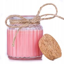 Różana Świeca Zapachowa Sojowa - Róża Północy