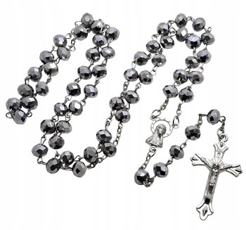 Różaniec kryształ srebrny R81S - ART-SACRUM