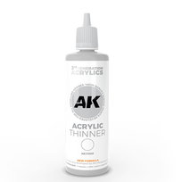 Rozcieńczalnik Ak11500 3Gen Thinner, Ak Interactive, 100Ml Inna marka