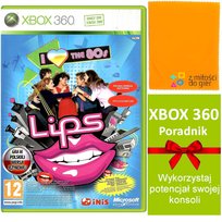 rozdkręć imprezę XBOX 360 LIPS I LOVE THE 80'S Polskie Wydanie Po Polsku PL Microsoft