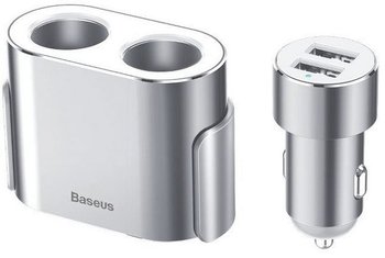 Rozdzielacz gniazda zapalniczki BASEUS CRDYQ-01, 2 x USB - Baseus